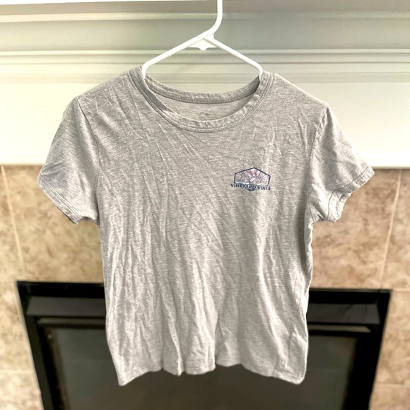 Vineyard Vines Grey Short Sleeved Tee - Picture 1 of 4